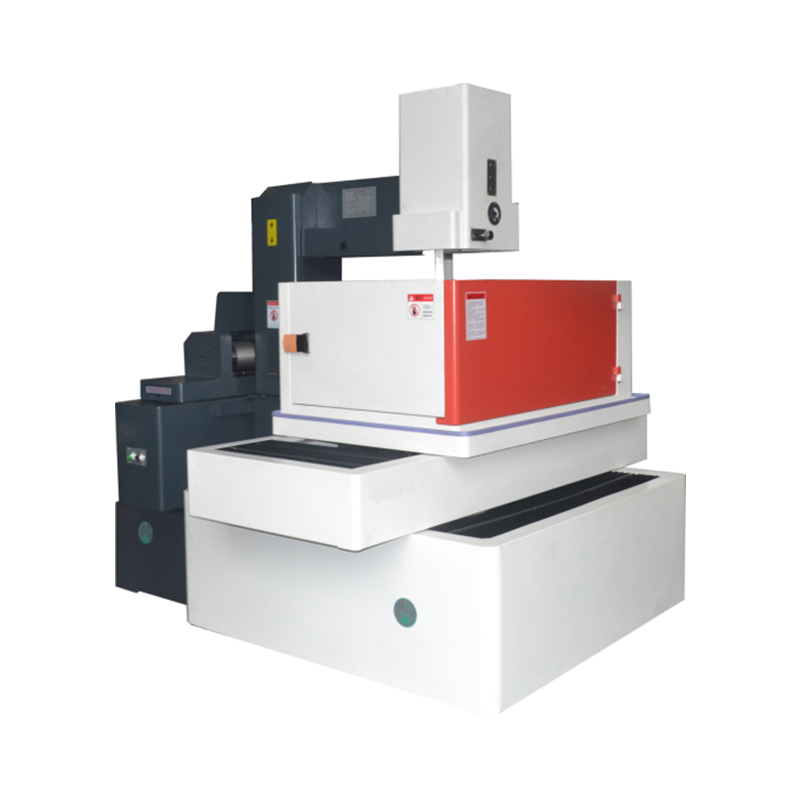 DK7732 T-TYPE Servo anti-rezonanță CNC Wire EDM Mașină de tăiere cu viteză medie
